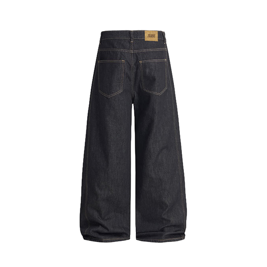"Raw" Textured Jeans