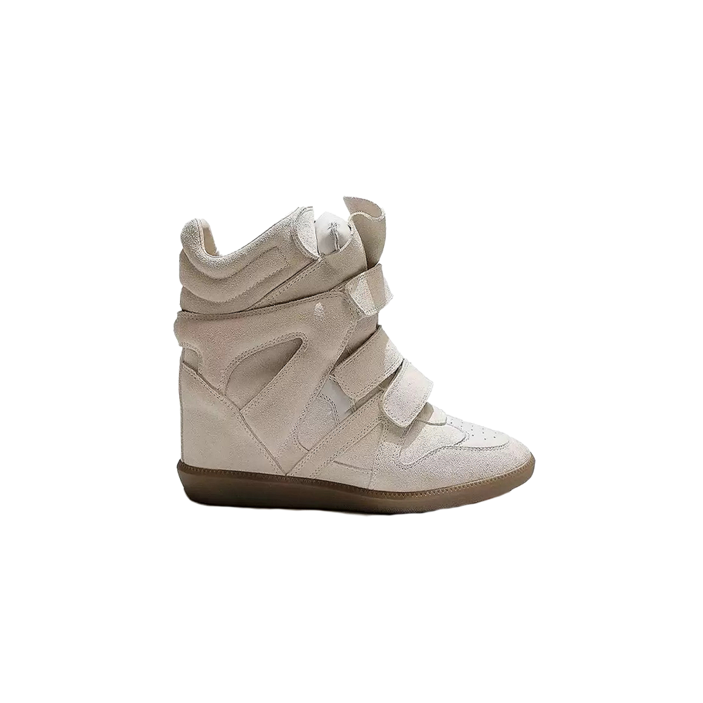Zero7 "Beckett" leather wedge Sneakers
