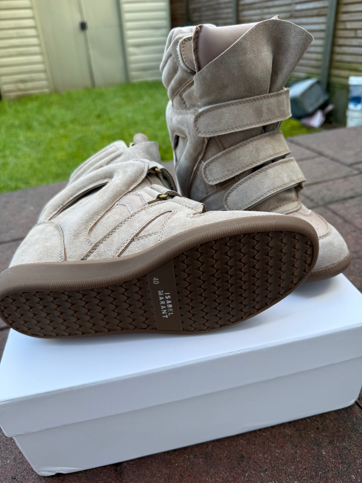 Beckett leather wedge Sneakers