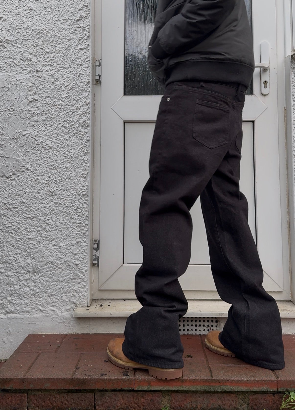 "Raw" Textured Denim