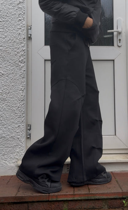 "Pleated" Baggy Joggers