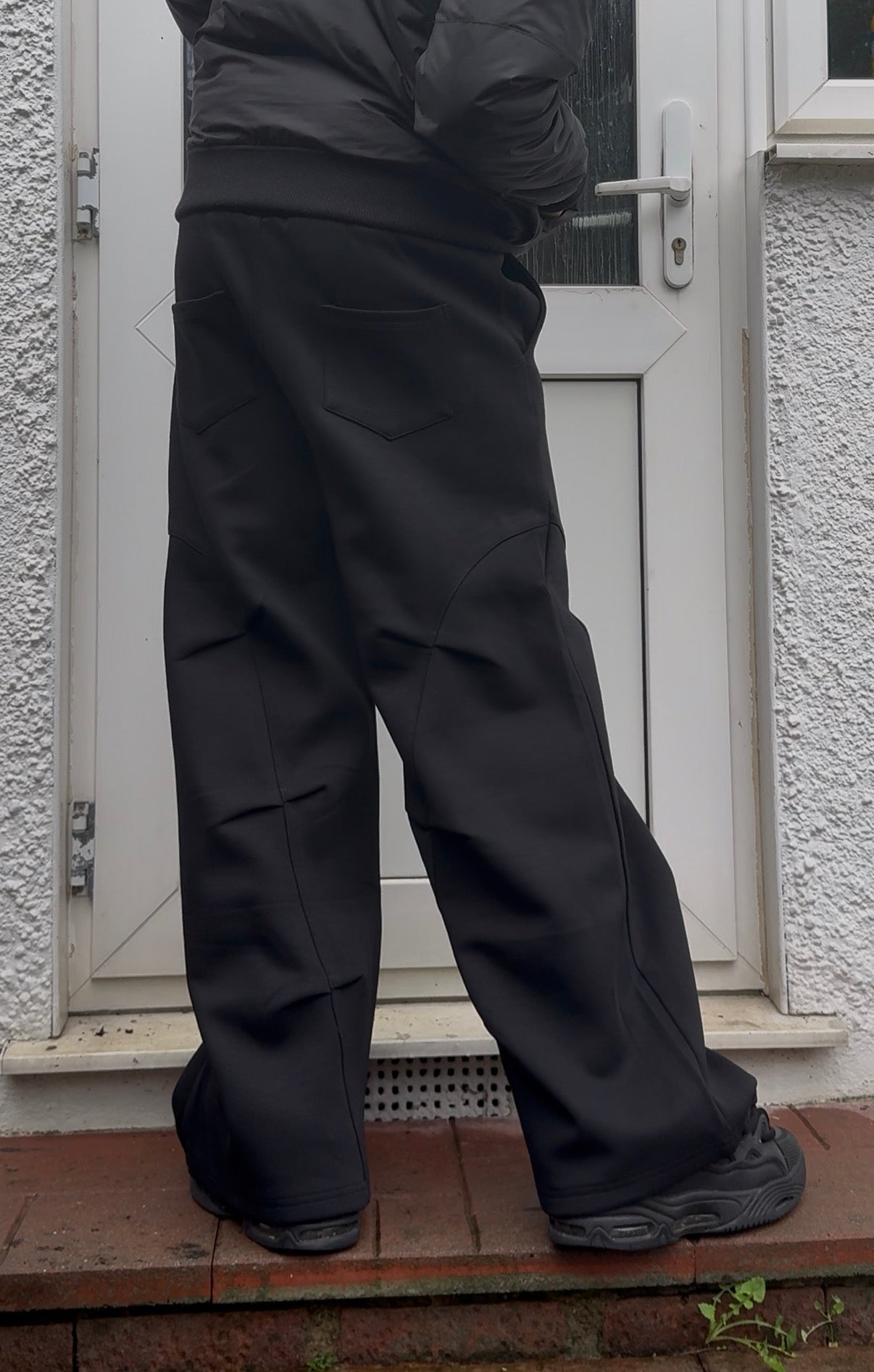 "Pleated" Baggy Joggers