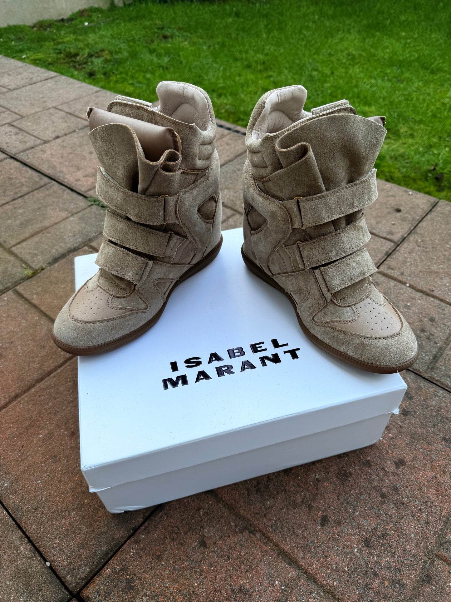Beckett leather wedge Sneakers