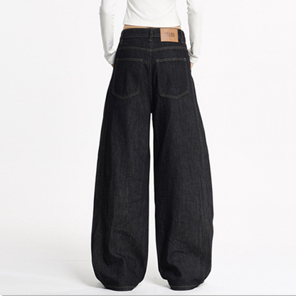 "Raw" Textured Jeans