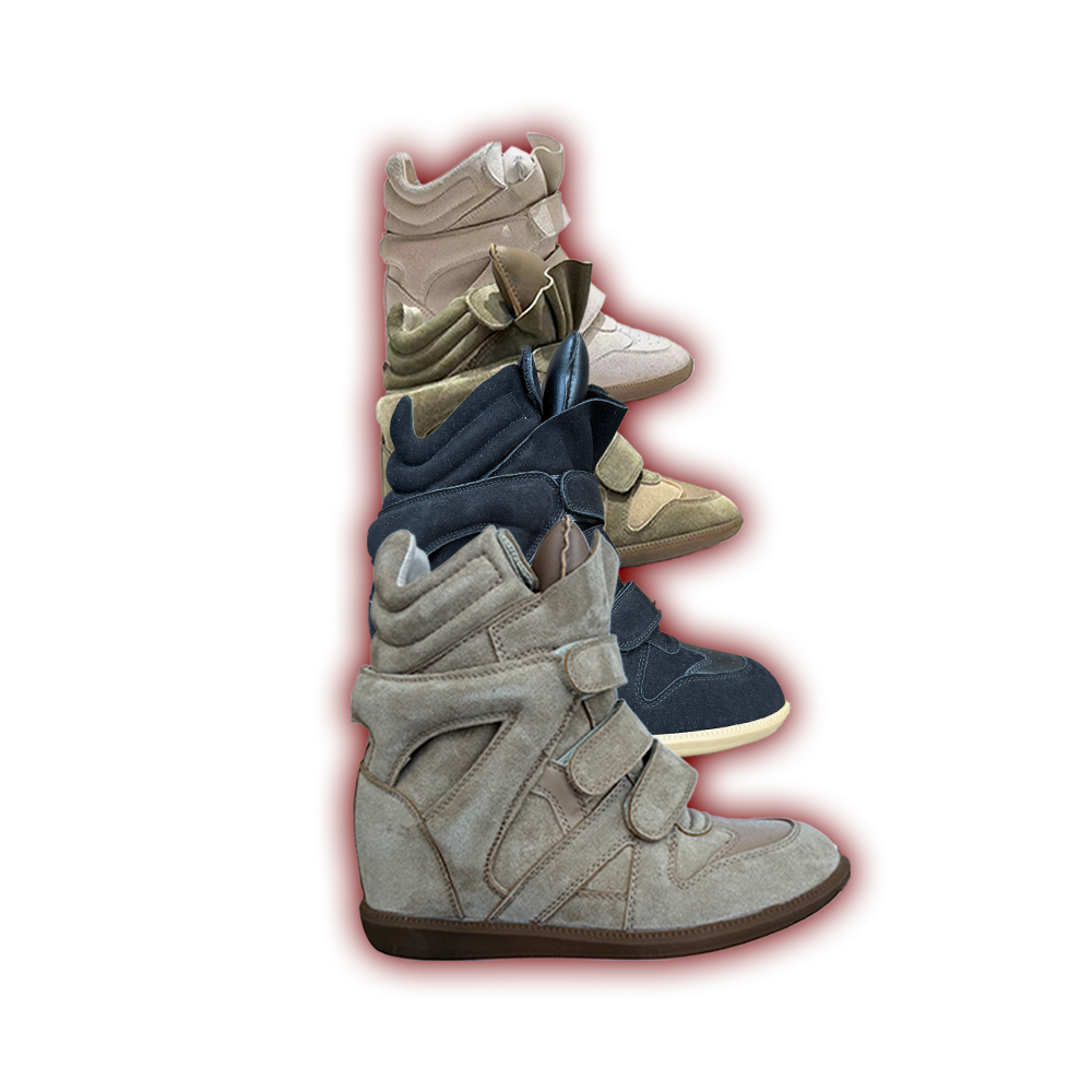 Beckett leather wedge Sneakers