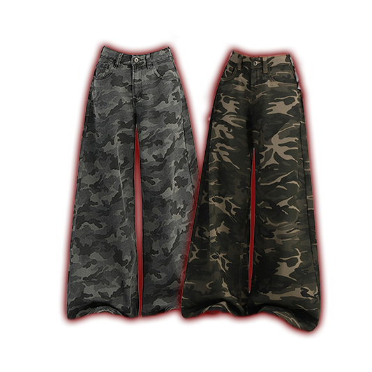 Camo Baggy Jeans
