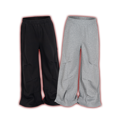 "Pleated" Baggy Joggers