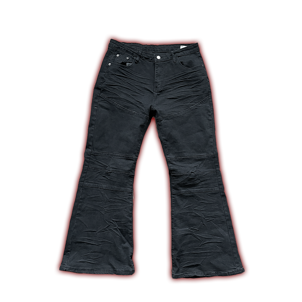 "Clawmark" Flared Denim